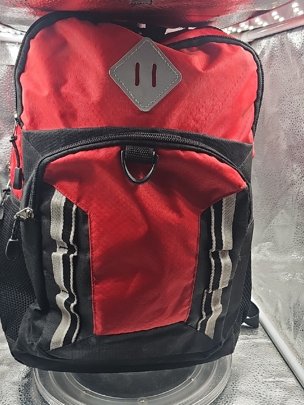 C1 Kids Red And Black Backpack